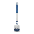 Unger 16” Flexible Glass and Bottle Scrub Brush, Extra-Long, Non-Scratch Cleaning Scrubber for Water Bottles, Travel and Coffee Mugs, Pitchers, Vases, Decanters, Glassware