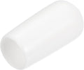uxcell 20pcs Rubber End Caps 7mm ID Vinyl Round End Cap Cover Screw Thread Protectors White