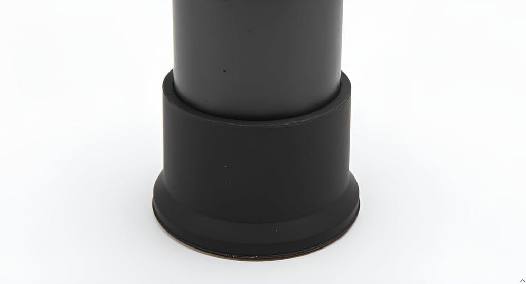 Flyshop Furniture Table Covers Non-Slip Heavy Duty Rubber Leg Tips Chair Leg Caps Floor Protector Round Black 4PCS Size 50mm, 2"