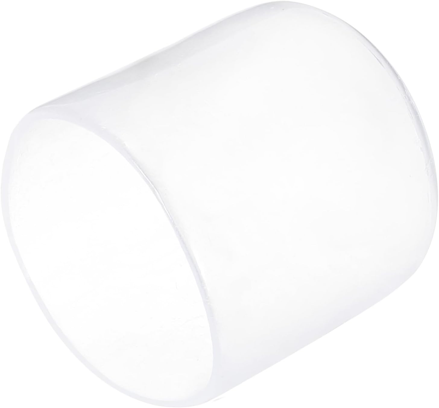 uxcell 20pcs Rubber End Caps 29mm ID Vinyl PVC Round Tube Bolt Cap Cover Screw Thread Protectors Clear
