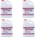 Nu-Foam Liquid Detergent for Bar Glassware – Original Streak-Free Solution - Hand Washing Bar, Tavern, Brewery Supplies - Spotless Serving Glasses - Concentrated- Easy On Hands - 1 Gallon- 4 Pack Case