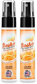 Flushie Pre-Toilet Sprays for Poop Travel Size Toiletries Bathroom Spray for Poop Spray for Toilet Deodorizer Traveling Essentials Poop deodorizer Poop Odor eliminator