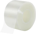 Transparent Window Weather Sealing Tape 2 Inch x 35 Yards Weather Stripping Residue Free Clear Window Draft Isolation Sealing Film Tape for Doors Windows and Shower Glass Gaps