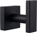 Angle Simple Towel Hook for Bathroom, Stainless Steel Hand Towel Coat Hook for Wall, Matte Black