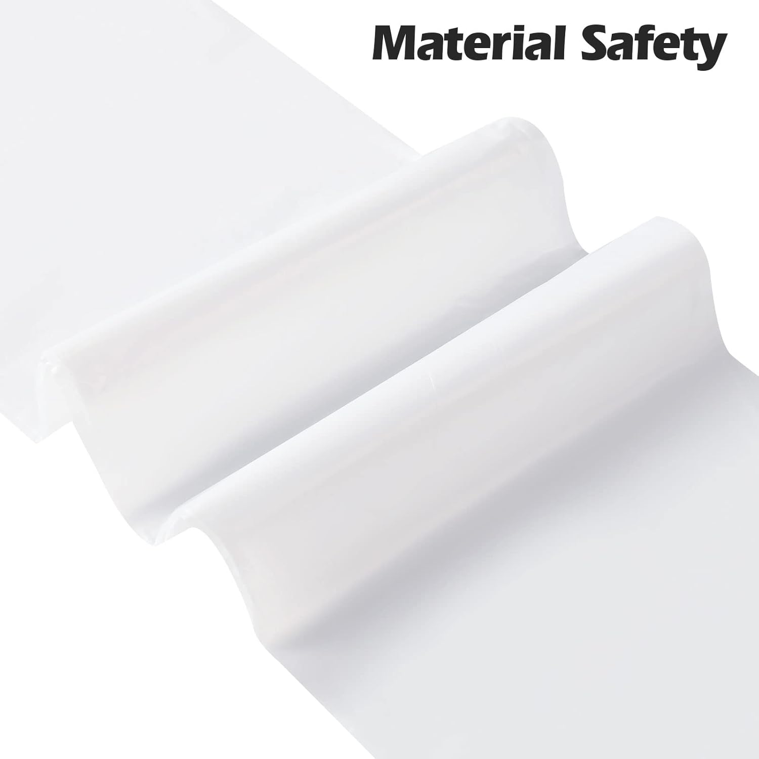 2-4 Gallon Portable Trash Bags,60 Counts Thicken portable Small Garbage Bags for Office, Kitchen,Bedroom Trash Can,Strong Trash Bags（White）