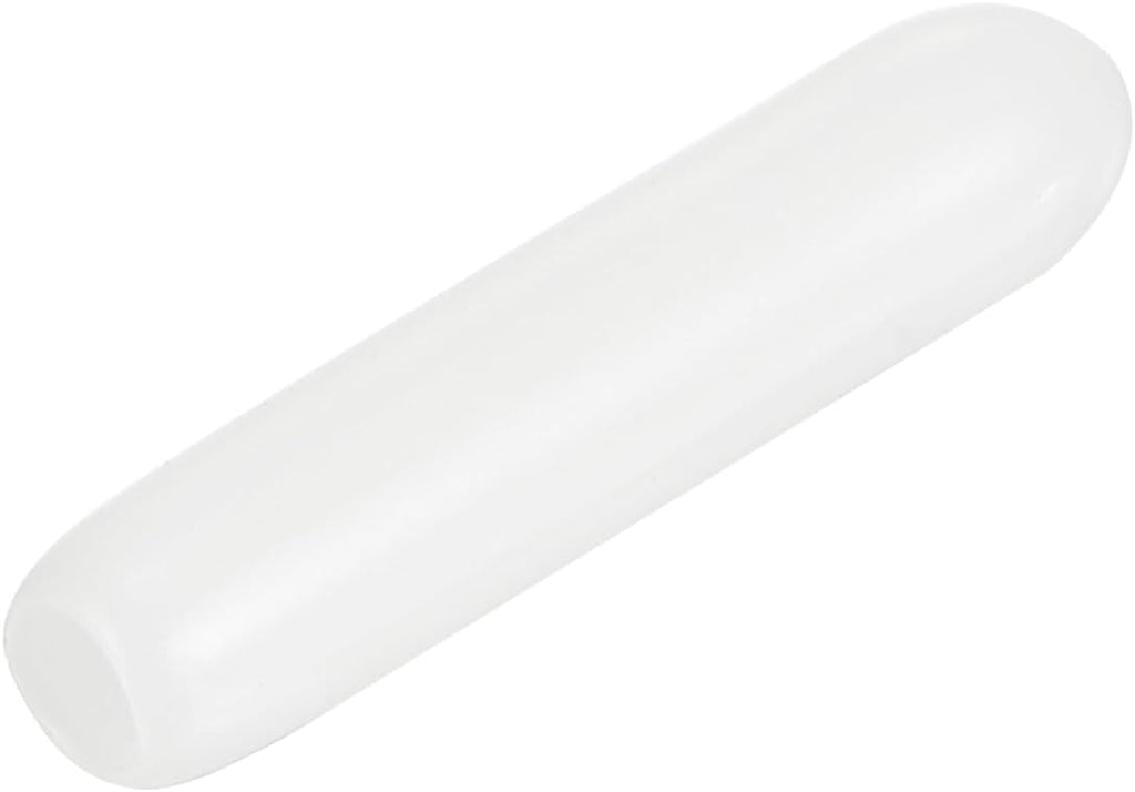 uxcell 20pcs Rubber End Caps 1.8mm ID Vinyl Round Tube Bolt Cap Cover Thread Protectors White