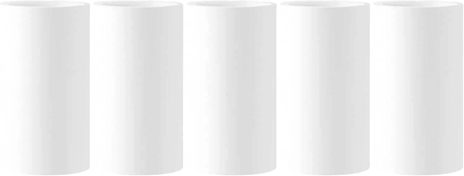 4 inch Lint Roller Refill Only for Scotch-Brite Pet Extra Sticky Hair Lint Roller 5 Refills 60 Sheets per Refill Total 300 Sheets (Inside Diamater 1-3/4 inch)