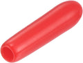 uxcell 20pcs Rubber End Caps 1.5mm ID Vinyl Round Tube Bolt Cap Cover Thread Protectors Red