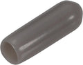 uxcell 20pcs Rubber End Caps 4mm(0.2") ID Vinyl PVC Round Tube Bolt Cap Cover Screw Thread Protectors,Brown
