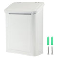 Picowe Magnetic Laundry Storage, Large Metal Lint Holder Bin with Lid for Laundry Room, Space-Saving Trash Container Hanging on Dryer, Washer or Wall Mount Trash Bin (White)