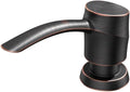 SAMODRA Kitchen Sink Soap Dispenser Oil Rubbed Bronze Built-in Soap Dispenser,ABS Dispenser Pump Head with 11 oz PET Bottle, Refill from Top