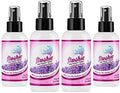 Flushie Pre-Toilet Spray for Poop Travel Size Toiletries Bathroom Spray for Poop Spray for Toilet Traveling Essentials Poop deodorizer Poop Odor eliminator (4oz Lavender Rain, 4 pack)
