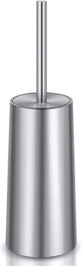Toilet Brush and Holder, Toilet Brush 304 Stainless Steel, Toilet Bowl Brush for Bathroom Toilet-Ergonomic, Elegant,Durable