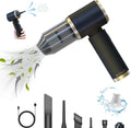 Car Vacuum Handheld 20000 PA 4in1 Cordless Rechargeable Multi-Functional Compact Powerful Suction Brushless Motor Compressed Air Duster Washable HEPA Filter Mini Home Office Pet Gift Men Women