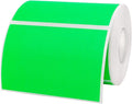 STARLIBOO Colored Labels Stickers 3 x 2 Inch, Removable Rectangle Moving Labels, 300Pcs Garage Sale Price Stickers, Adhesive Moving Labels for Boxes(Fluorescent Green)