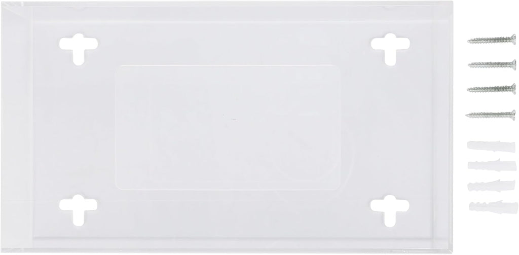 AMERICAN HOSPITAL SUPPLY Wall-Mount Glove Dispenser | Clear Acrylic Glove Box Holder with Individual Compartments | Single-Layer | 9.95 x 5.25 x 3.3 in | Gloves Sold Separately
