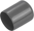 uxcell 20pcs Rubber End Caps 20mm ID Vinyl PVC Round Tube Bolt Cap Cover Screw Thread Protectors Dark Grey