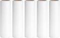 6.3 inch Lint Roller Refills for 6.3'' Large Lint Rollers for Pet Hair Extra Sticky Lint Remover Roller Replacement 60 Sheets per Refill Pack of 5 Rolls 300 Sheets Total