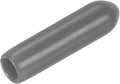 uxcell 20pcs Rubber End Caps 3mm(1/8") ID Vinyl PVC Round Tube Bolt Cap Cover Screw Thread Protectors Dark Grey