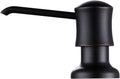Soap Dispenser for Kitchen Sink (Oil Rubbed Bronze), Built-in and Refill-from-Top Design with Liquid Hand & Dish Soap Bottle