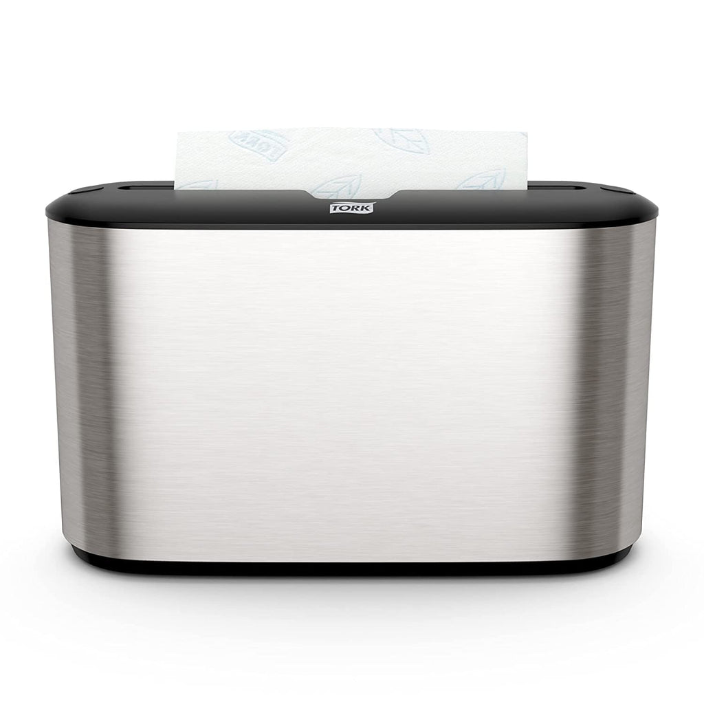 Tork Xpress Paper Towel Dispenser and Tork Multifold Hand Towel Natural H2