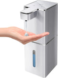 Automatic Liquid Soap Dispenser Touchless Soap Dispenser 380ml/12.8oz Rechargeable, Wall Mounted,4 Levels Adjustable Auto Soap Pump for Bathroom Kitchen Dish Soap