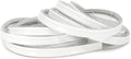 InstaTrim New & Improved Self-Adhesive Caulk Trim, 1/2" x 10', 2-Pack, Flexible, Waterproof, Stain Resistant for Bathroom, Floors, Walls, DIY Project, White