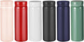 10oz Mini Water Bottle Stainless Steel Thermos Small Flask - Insulated Vacuum, Leak Proof, Keeps Drinks Hot/Cold - Ideal for Coffee, Tea, Water