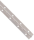 Stainless Steel Continuous Hinge with Hole, Bright Annealed Finish (3 Feet, 2 Inches)