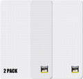 Kuyal Office Chair Mat for Carpet, 2 Pack 32x 49 Clear Heavy Duty Computer Chair Mat, Under Desk Protector Carpeted Floors Mat, Easy Chair Movement,Ship Flat