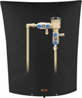Backflow Preventer Pipe Insulation Cover (5°F) - Irrigation Sprinkler Valve Insulated Pouch - Water Well Pump Cover - Sturdy 5 Layers for Winter Freeze Protection, 18" W x 24" H, Black