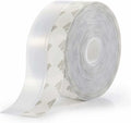 Weather Stripping Door Seal Strip,Door Strip Bottom for Doors Silicone Sealing Sticker Adhesive for Doors and Windows Gaps of Anti-Collision Silicone 5M/16FT (35MM, Transparent)
