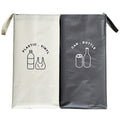 Separate Recycling Waste Bin Bags for Kitchen Home Recycle Garbage Trash Sorting Bins Organizer Waterproof Baskets Compartment Container (Set of 2 Color Pack)