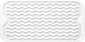 Silicone Dish Drying Mat for Multiple Usage,Easy clean,Eco-friendly,Heat-resistant Silicone Mat for Kitchen Counter or Sink,Refrigerator or Drawer Liner White S 12 inches x 6 inches