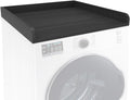 Washer Dryer Countertop Only,Edge Rails-27.5" Depth*27.5" Width Laundry Room Organization,High-Adhesion Non-Slip Protective Layer,with Edge Rails (Black)
