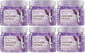SMELLS BEGONE Odor Eliminator Gel Beads - 12 oz, Pack of 6 - Eliminates Odor in Bathrooms, Cars, Boats, RVs & Pet Areas - Air Freshener - Made with Essential Oils - Lavender Vanilla Scent