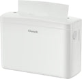 Countertop Paper Towel Dispenser Universal Fit for Multifold, Z-Fold Trifold Hand Towels, Commercial Napkin Dispenser for Bathroom Home Kitchen Toilet ABS Paper Towel Holder, White