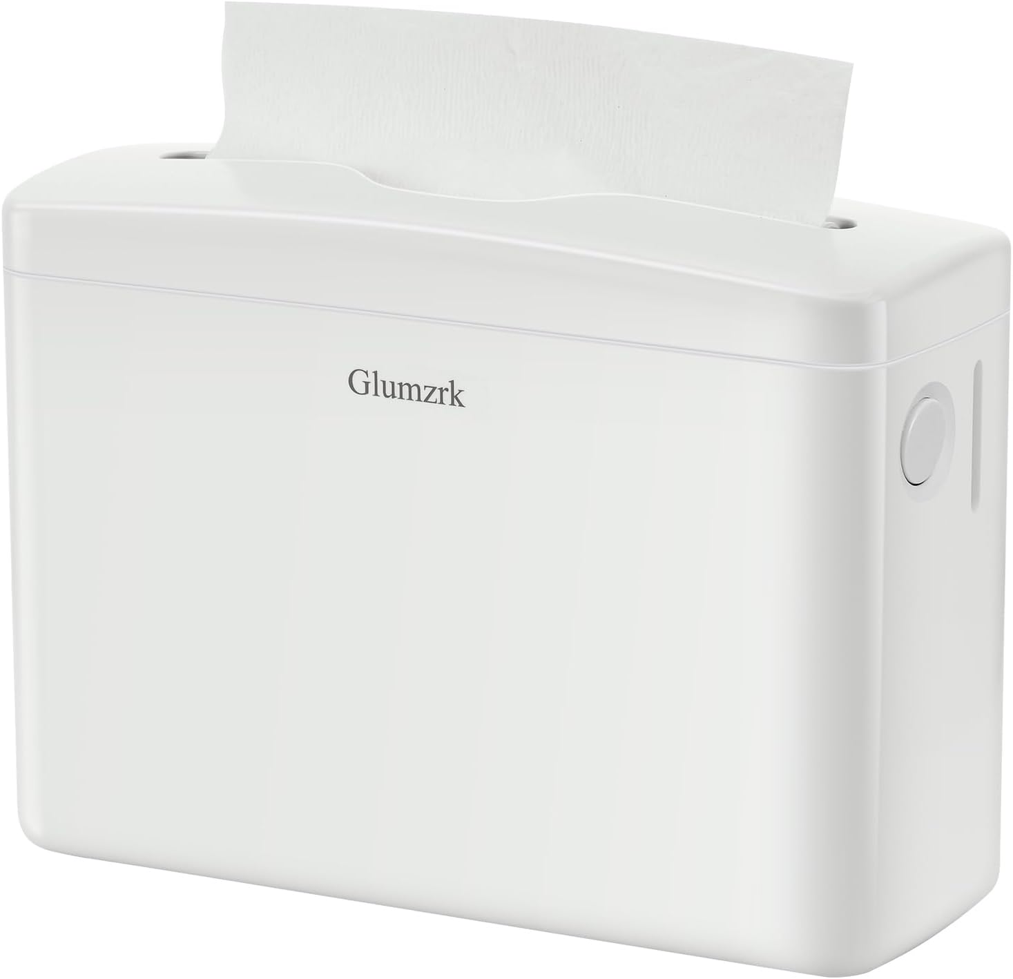 Countertop Paper Towel Dispenser Universal Fit for Multifold, Z-Fold Trifold Hand Towels, Commercial Napkin Dispenser for Bathroom Home Kitchen Toilet ABS Paper Towel Holder, White