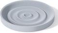 Diatomite Soap Dish Holder, Water Absorbent Stone Soap Dish, Quick Dry Stone Soap Holder, Diatomaceous Earth Bath Tray for Hand Soap, Sponge Holder, Gray