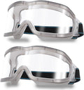 Chemistry Lab Safety Goggles,that Fit Over Glasses,Scientific, Construction, Woodworking, Anti-Fog,Splash,Vent