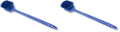 SPARTA 40501EC14 Large Plastic Scrub Brush, 20 Inches, Blue (Pack of 2) - Kitchen and Utility Cleaning With Long Handle