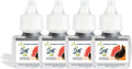 Scent Fill Grapefruit Vanilla Plug in Air Freshener, 4 Scented Oil Refills