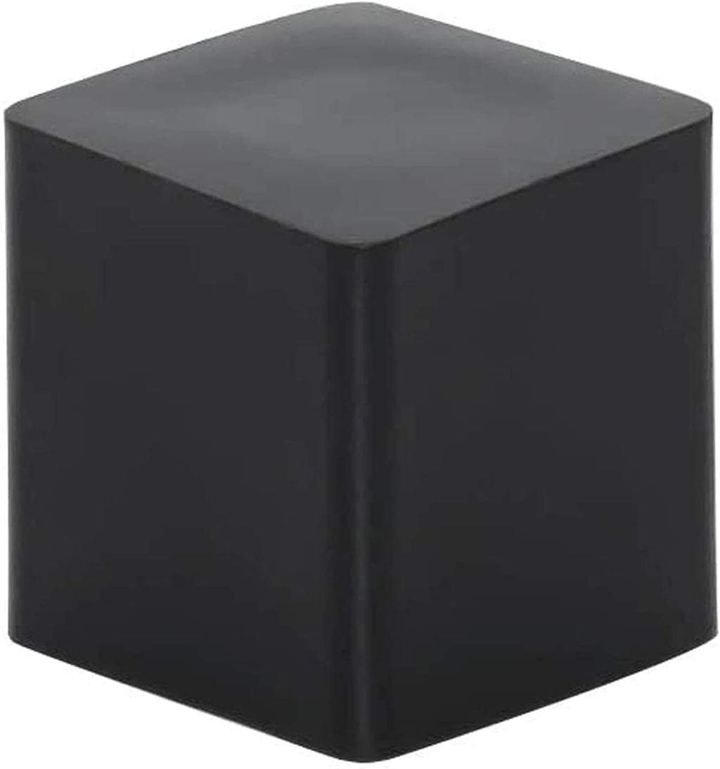 Still Awake 16 Pcs Black Square Anti-Slip Rubber Leg Tips Chair Leg Caps Furniture Floor Protectors Chair Table Bar Stool Leg Covers Furniture Leg Cube Feet 1 Inch x 1 Inch (25 x 25mm)