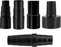 Universal Vacuum Hose Adapter Kit Reducer Attachment Set,Shop Vac Vacuum Hose Adapter 1 1/2 to 1 1/4 inch, 1 3/8 inch to 1 1/4 inch