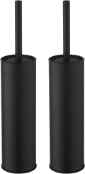 Toilet Brush and Holder,Stainless Steel Toilet Brushes for Bathroom with Holder 2pack