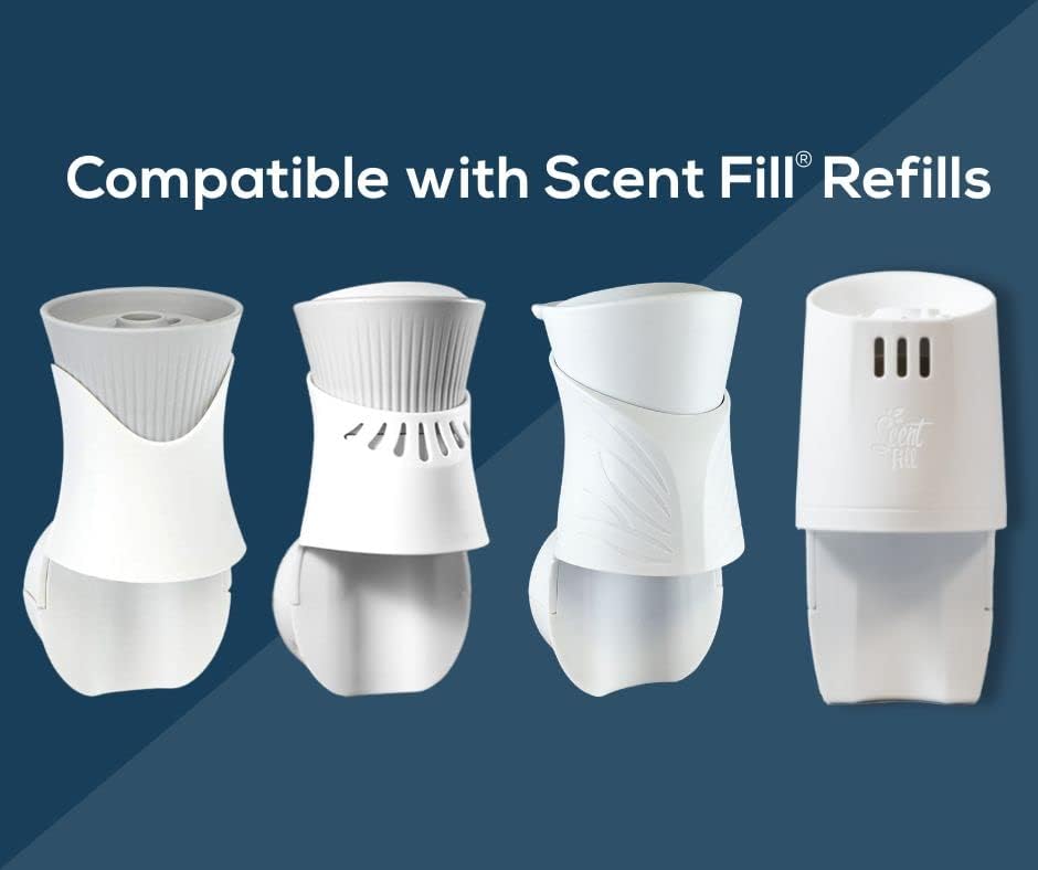 Scent Fill Clean Pet Plug in Air Freshener, 4 Scented Oil Refills