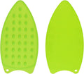 HARFINGTON 2pcs Silicone Iron Rest Pad, Multipurpose Iron Hot Resistant Mat Iron Rest Plate for Ironing Board Hot Heat Resistant Steam Compact Mat, Green
