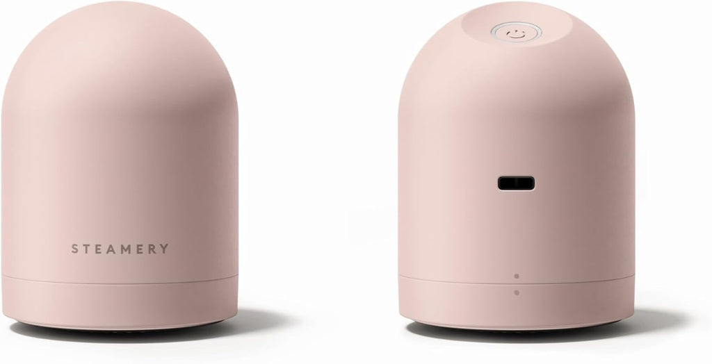 Steamery Fabric Shaver Pilo 2, Removes Lint and Pilling from Clothes and Textiles, Rechargeable Lint Remover with USB, Pink