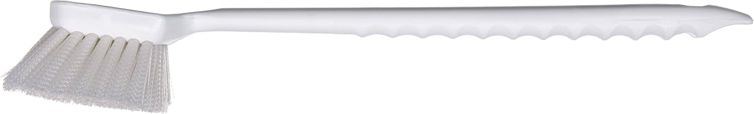 SPARTA Utility Scrub Brush with Polyester Bristles 20" x 3" - White