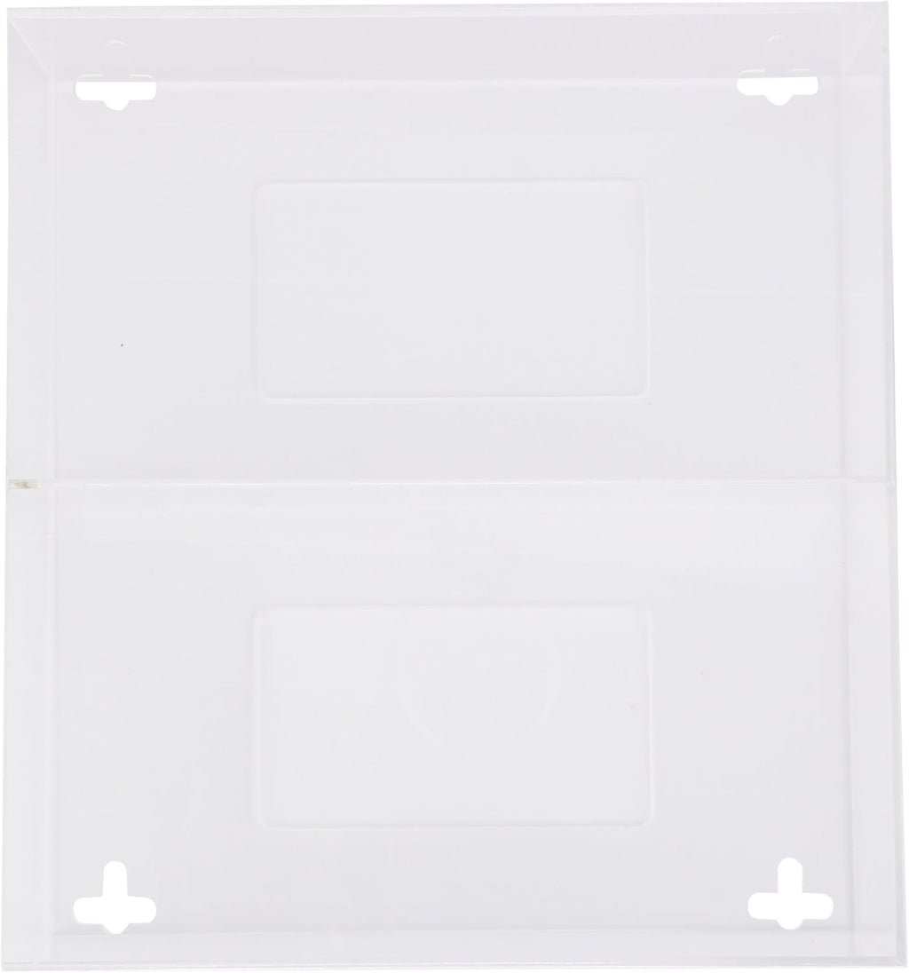AMERICAN HOSPITAL SUPPLY Wall-Mount Double Glove Dispenser | Clear Acrylic Glove Box Holder with Individual Compartments | Double Layer | 10 x 10.95 x 3.5 in | Gloves Sold Separately